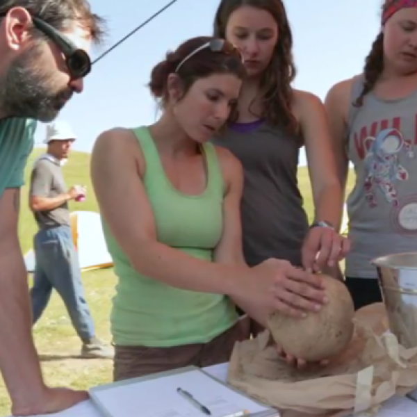 Video: Elissa Bullion leads the bioarchaeology team at Tashbulak site